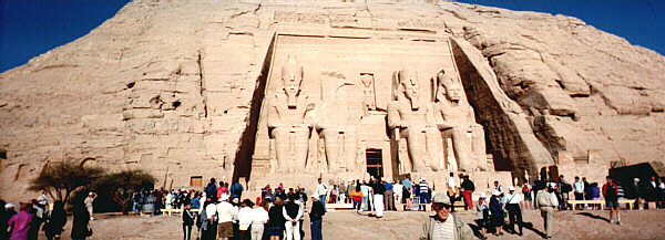 Il tempio di Ramses II ad Abu Simbel