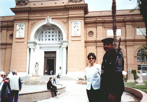 L'ingresso del Museo del Cairo, seleziona per ingrandire