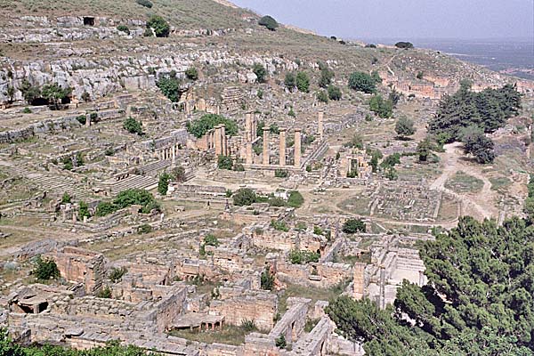 Il  tempio del dio Apollo - Cirene, seleziona per ingrandire