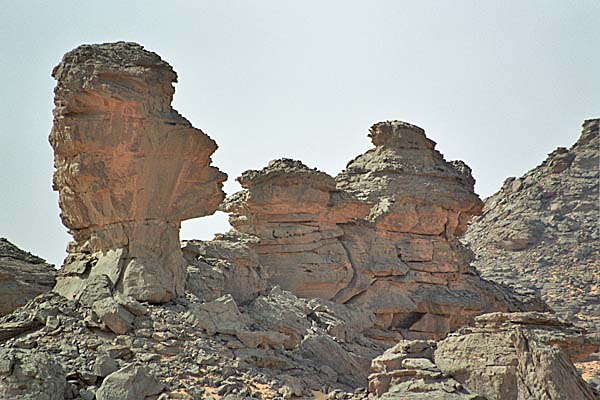 JebelAcacus_Panorama17.jpg - Panorami verso la zona dell'Awiss, i caratteristici pinnacoli