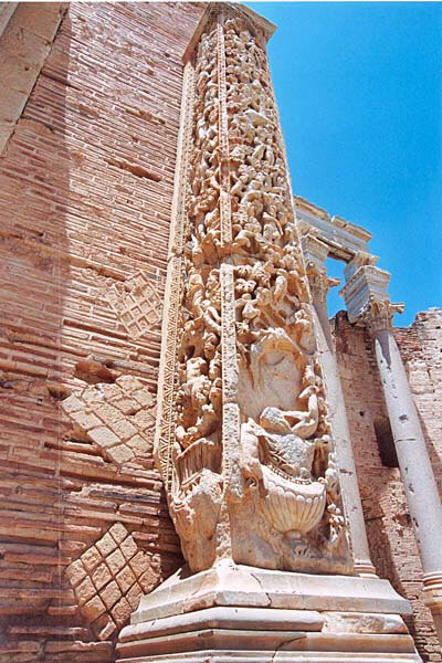 LeptisMagna_BasilicadeiSeveri9.jpg - La Basilica dei Severi, abside nord-occidentale