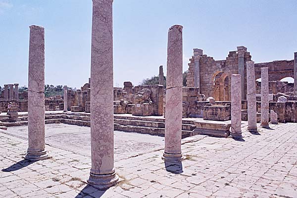 LeptisMagna_TermeAdriano3.jpg - Le Terme di Adriano, il Natatio con piscina