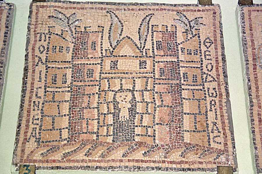 QsarLibia_MosaiciBizantini4.jpg - Mosaici Bizantini, la città di Teodora