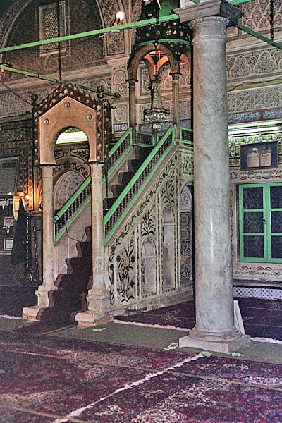 Tripoli_MoscheaGurgi6.jpg - La Moschea Gurgi - Il Minbar - il pulpito