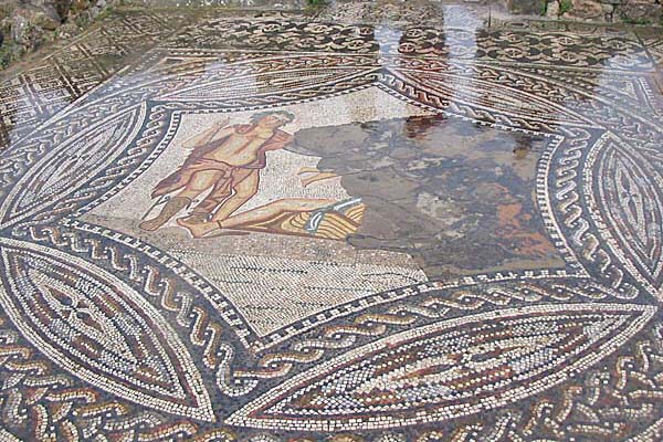 Marocco171.JPG - Mosaici nella casa del Cavaliere