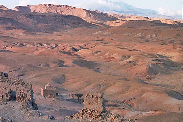 Marocco315.jpg - Panorama dalla Kasbah di Aït Benhaddou