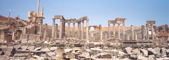 L'anfiteatro di Dougga