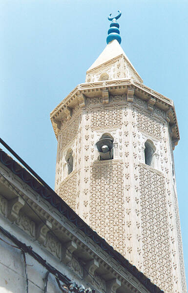 Tunisia010.JPG - Sousse - Minareto della moschea Zaouia Zakkak