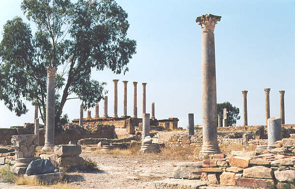 Tunisia031.JPG - Thuburbo Majus - Tempio di Mercurio e Campidoglio