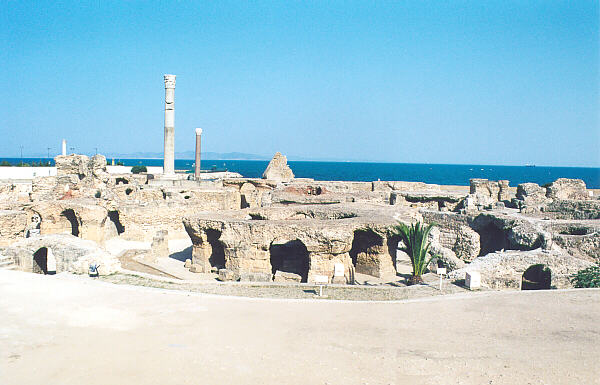 Tunisia044.JPG - Tunisi - Cartagine - Terme di Antonino Pio