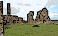 Earl's Palace - Birsay, West Mainland, Orkney, seleziona per ingrandire