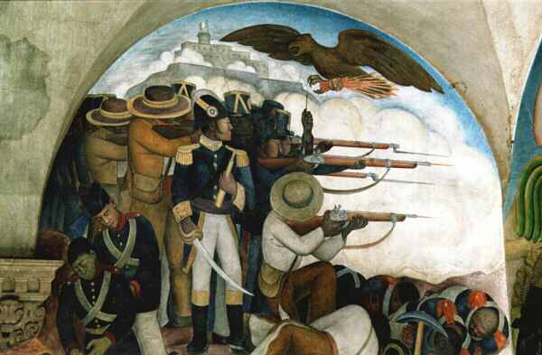 Mexico004.JPG - Murales di Diego Rivera, la guerra contro gli Stati Uniti