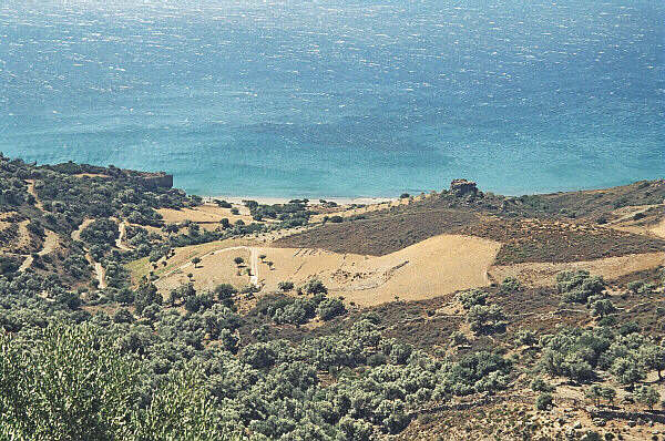 Panorama della costa verso Plakias, seleziona per ingrandire